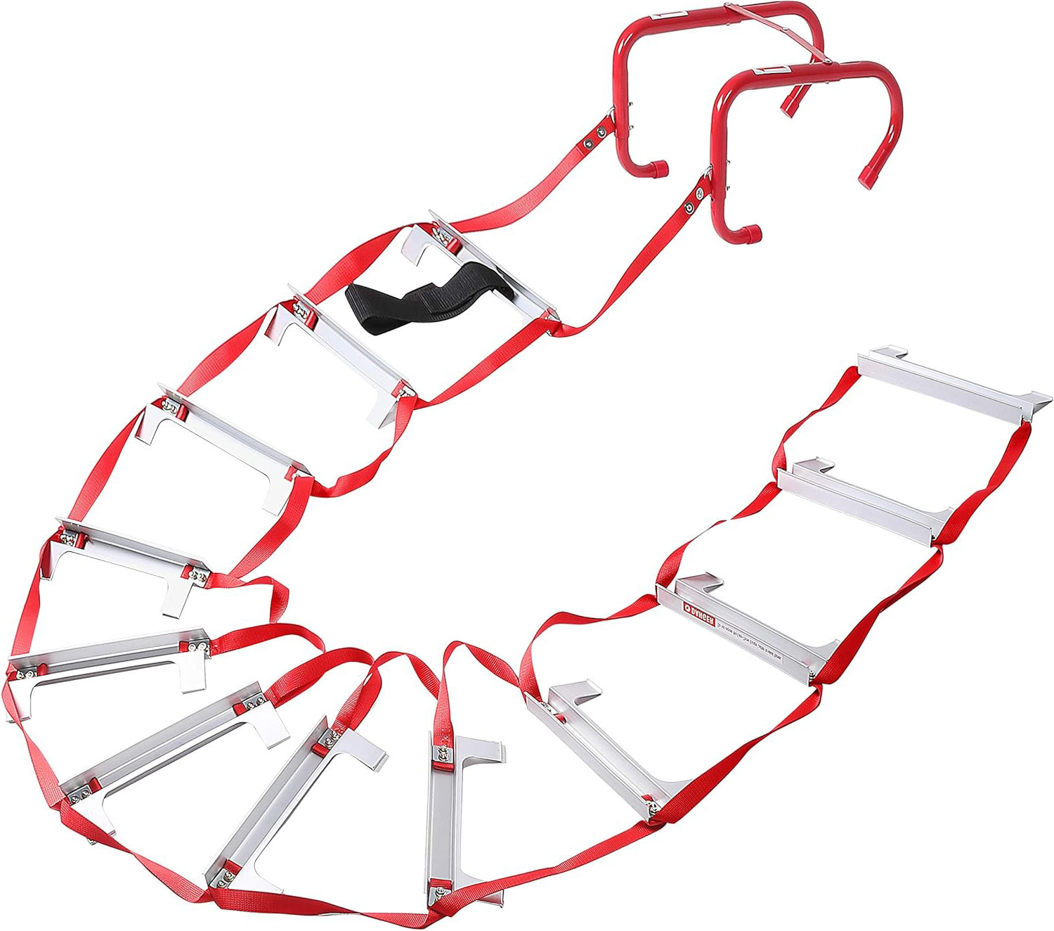 WFX Utility™ 15 Ft Portable Safety Ladder with Anti-Slip Rungs ...