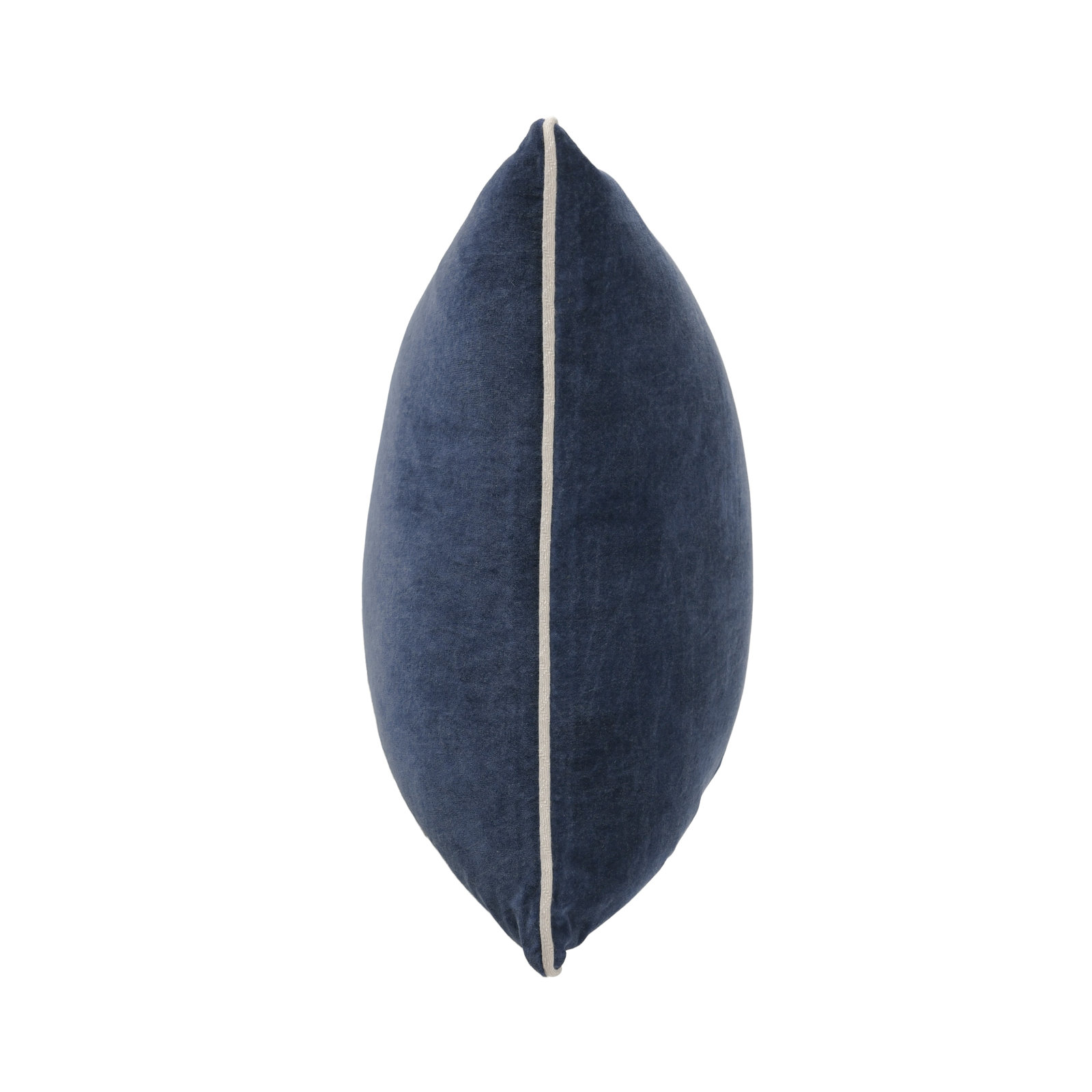 Goodall Cotton Throw Pillow, Rectangle 14"H x 20"W, Navy