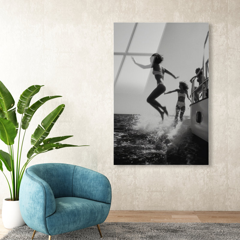 Liquid Gravity Print by Oliver Gal, 36"H x 24"W, High-Gloss Acrylic Print