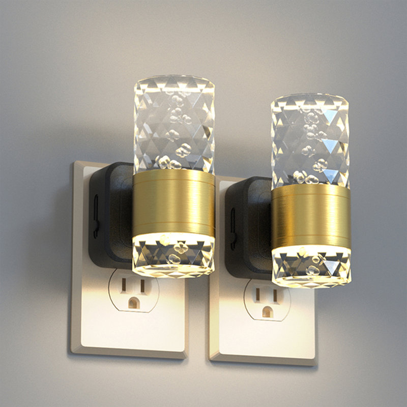 Veilleuse cylindrique diamant
