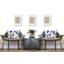 Coussin décoratif intérieur / extérieur en polyester filé Sheri-92078337-99277203