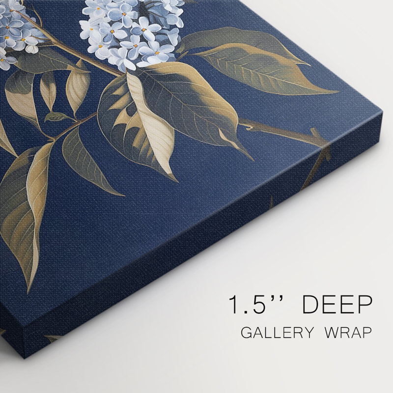FLORAL Series CLXX  -Premium Gallery Wrapped Canvas -Ready to Hang, 18" H x 12" W