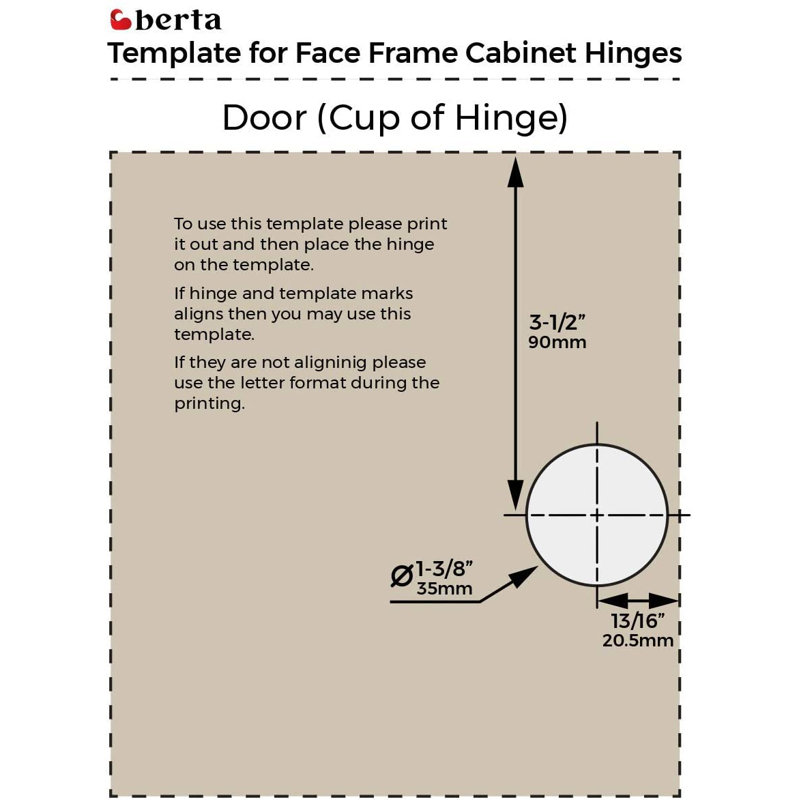 1 1/4 Overlay 60 Pack 105 Degree Soft Close Face Frame Concealed Hinge