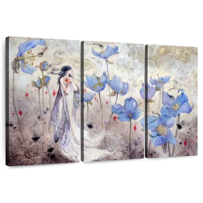 Kelan Descants, 20" H x 33" W