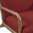 Novak Upholstered Mid-Century Armchair with Wood Arms and Frame-1467081223-1355296396