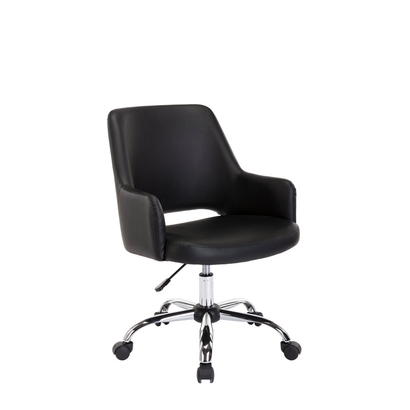 Chaise de travail Forkland, Noir