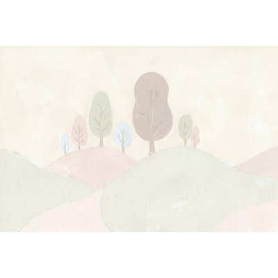 Papier peint pastel paysage décoratif Rolling Hills