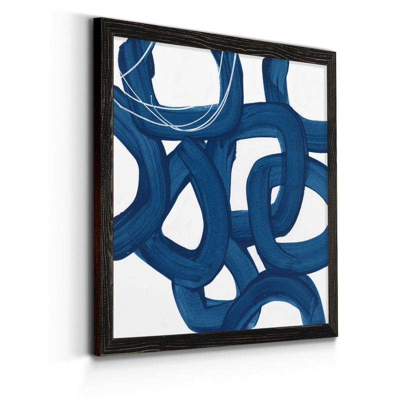 Spool VII-impression sur toile encadrée, H 27,5 po x l 27,5 po x P 1,5 po, Cadre noir