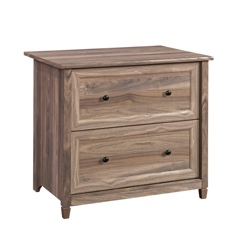 Classeur latéral en bois avec surface supérieure spacieuse, brun