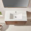 Meuble-lavabo flottant avec lavabo et tiroirs pour petite salle de bain Celeste-130988503