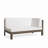 BRAVA X-BACK 4-PIECE SOFA SET , WHITE