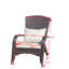 Chaise de patio avec coussins (coussin beige)-1546565900