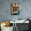 Toile épique «Hanging Laundry» par Danny Head «Epic Graffiti», 12 po x 16 po-114790902