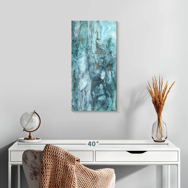 Aquamarine, H 24 po x l 12 po