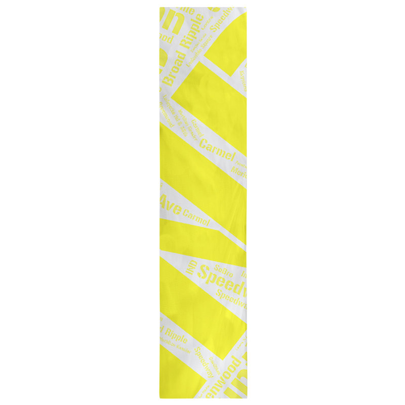 Chemin de table, 90 po x 16 po, Jaune, Indianapolis