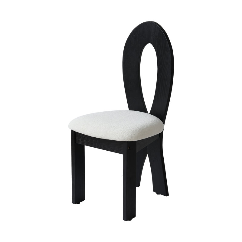 Chaises de salle à manger modernes en bois d'hévéa pour le salon, la salle à manger, le pub, le café et la cuisine