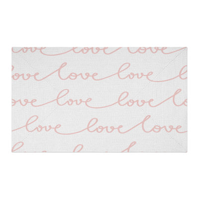 Love Line Whispers Braided Rug