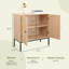 Buffet 32 "avec rotin