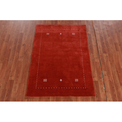 Handmade Wool Gabbeh Indian Rug 3x5