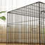 Metal Collapsible Pet Crate with 2 Doors-108045878