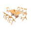 Surfliner Outdoor 9 - Piece Teak Dining Set