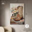 "Delicate Floral Bottes", reproduction d'art sur toile par -1965479394-1965479403