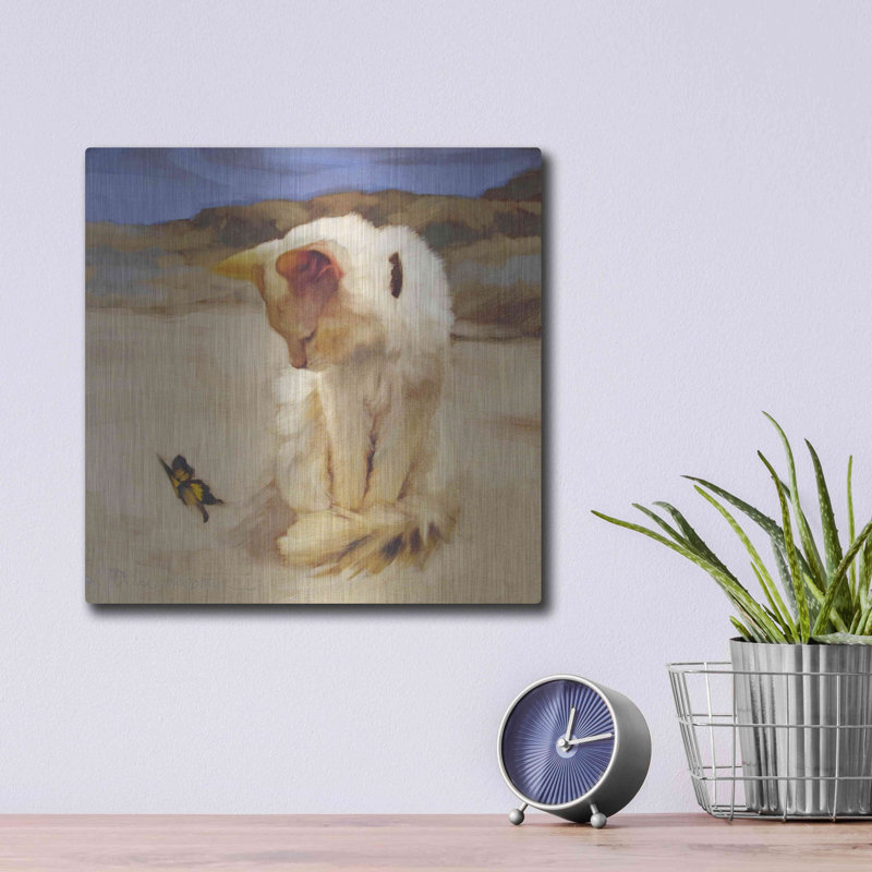 «Eye On Butterfly V» par Diane Hoeptner, H 12 po x l 12 po
