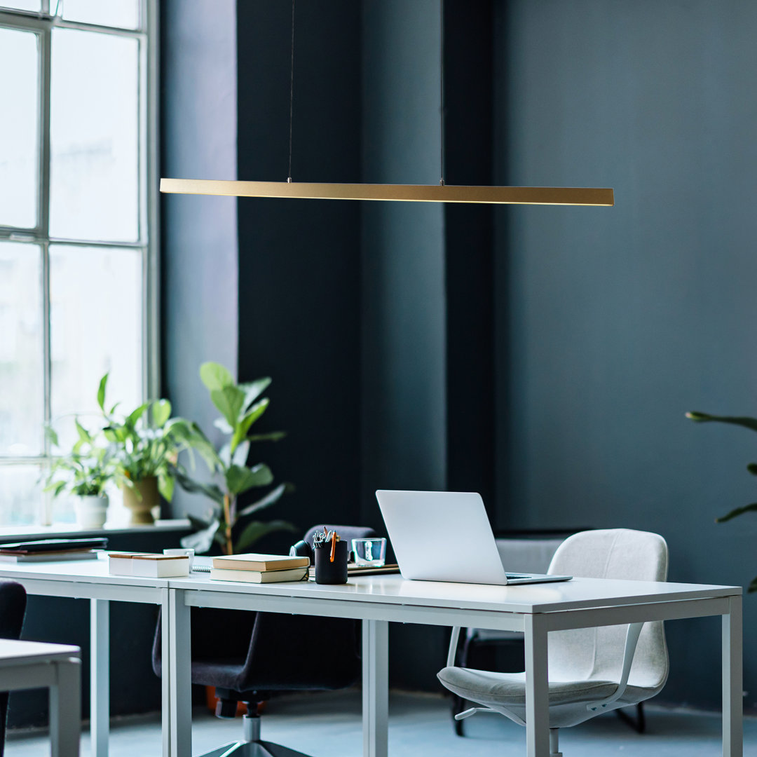 Avarey 1 - Light Gold LED Kitchen Island Pendant