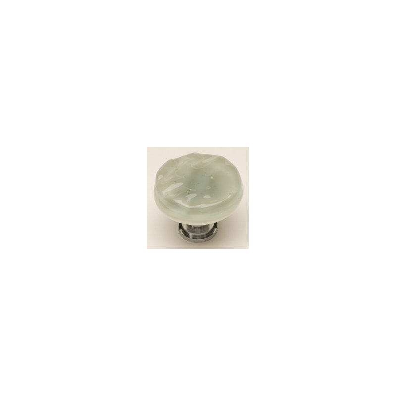 Glacier Mushroom Knob, Spruce Green, Oil Rubbed Bronze