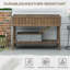 Andelo Wood Elevated Planter