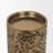 Akira Small Hammered Gold Metal Pillar Candle Holder-1773754827