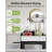 2 Tier Large Stainless Steel Dish Drying Rack with Drain Board, Space Saving, Rust Proof Metal, Automatic Drainage Drainer for Kitchen Counter, (Silver)