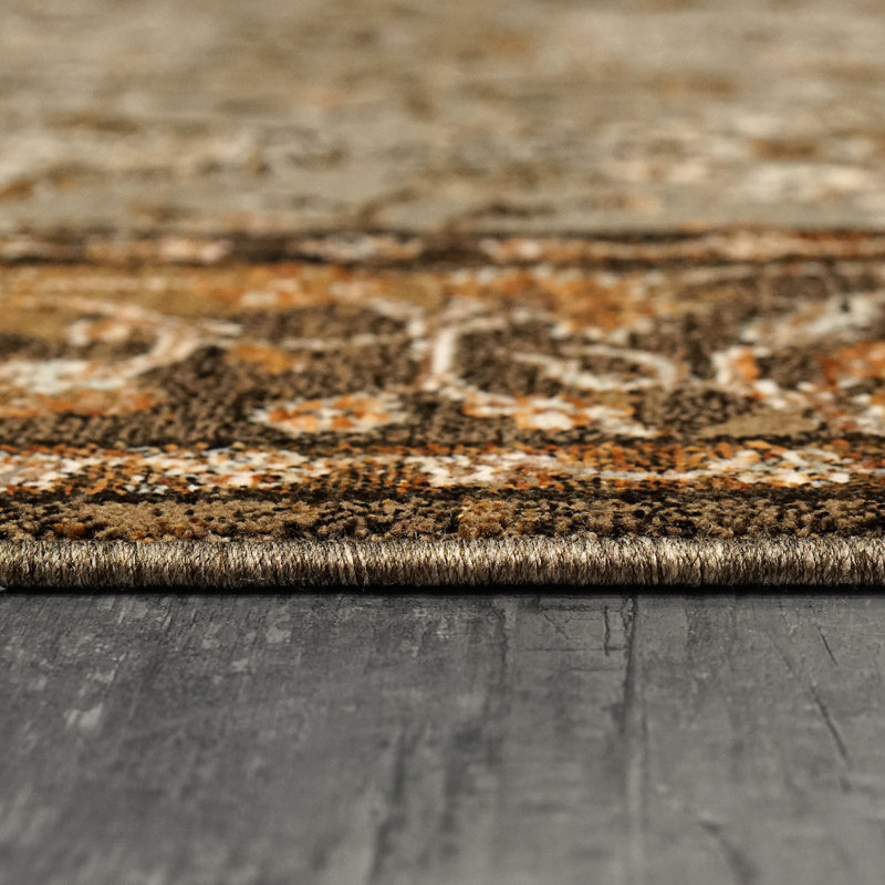 Oriental Indoor Rug, Rectangle 5' x 7'8"