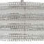 Plafonnier à abat-jour cylindrique argent 13,375 po Quigley