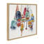 «Vintage Buoys» par Patricia Shaw, reproduction d'art sur toile encadrée