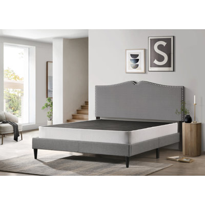 Brambory 8" Quad-Fold Instant Setup Metal Box Spring
