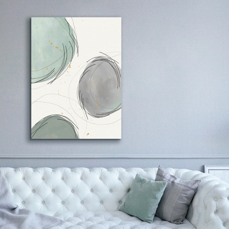 «Encircled Orbits I» par Regina Moore, H 16 po x l 12 po x P 0,75 po