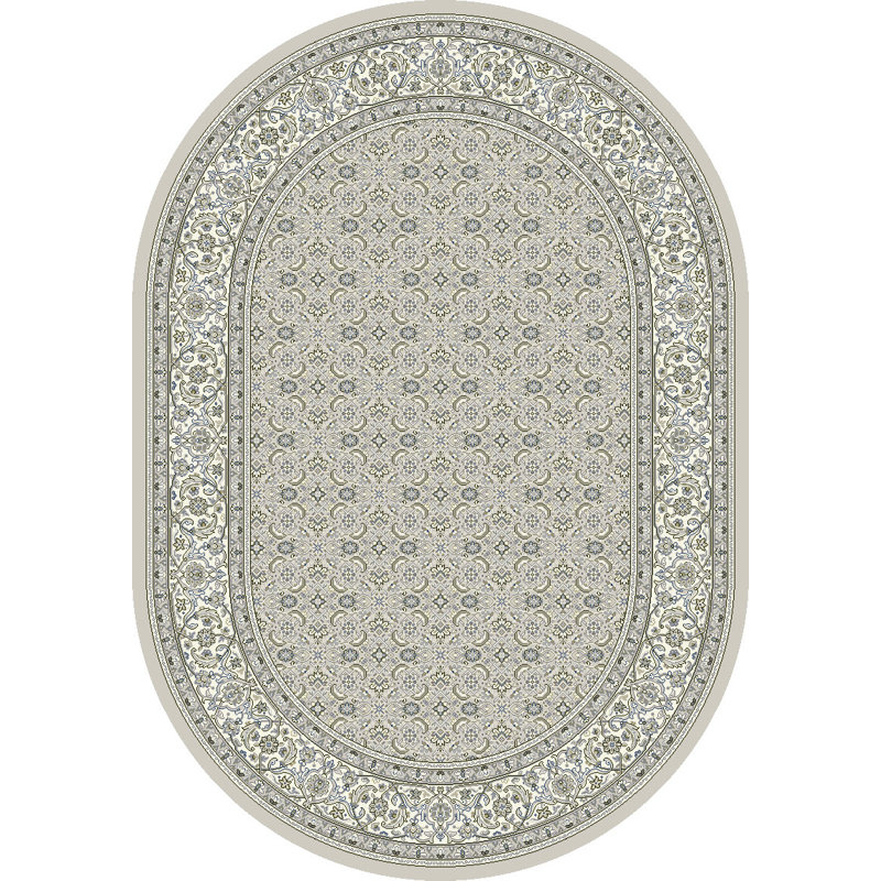 Attell Oriental Indoor Rug, Oval 5'3" x 7'7"