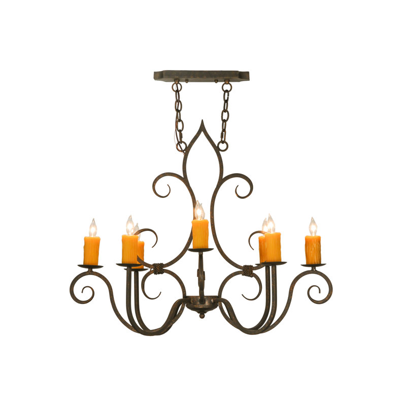 Lustree 8 lumières façon bougie/classique Wicksham