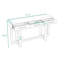 Console en bois avec trois tiroirs-478295471