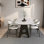 French Vintage Round-Edge Dining Table
