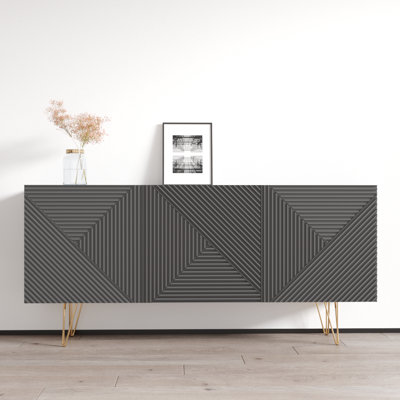 Buffet 3D gris Giza