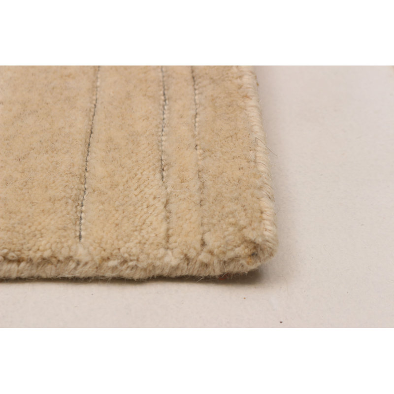 Tapis crème Kashkuli Gabbeh 6 pi 7 po x 9 pi 5 po