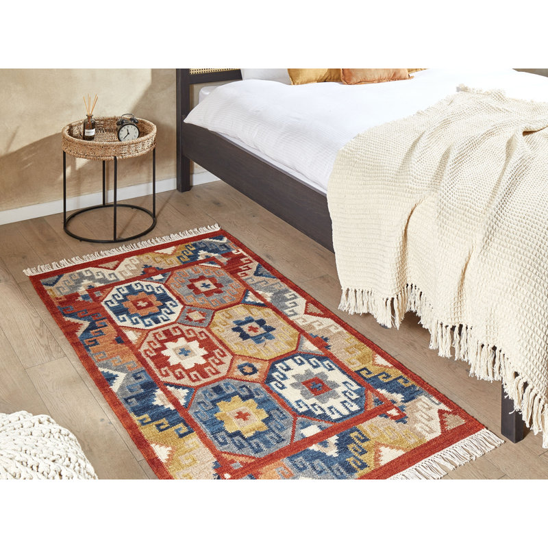 Beda Southwestern Hand Woven Area Rug, Rectangle 80 x 150cm