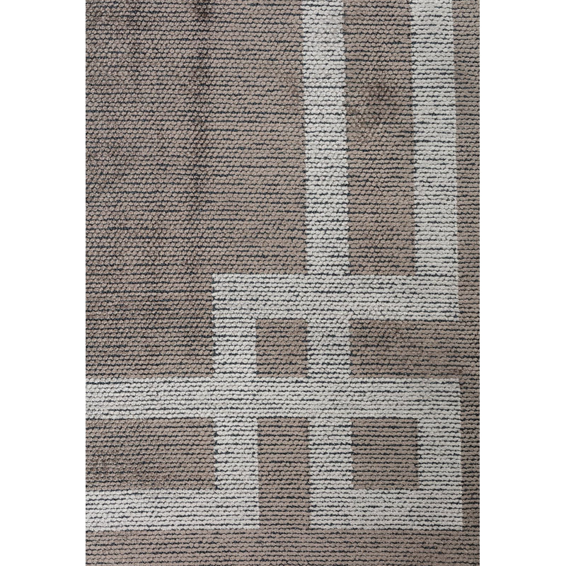 Rapture Area Rug in Gray, Rectangle 6'7" x 8'3"