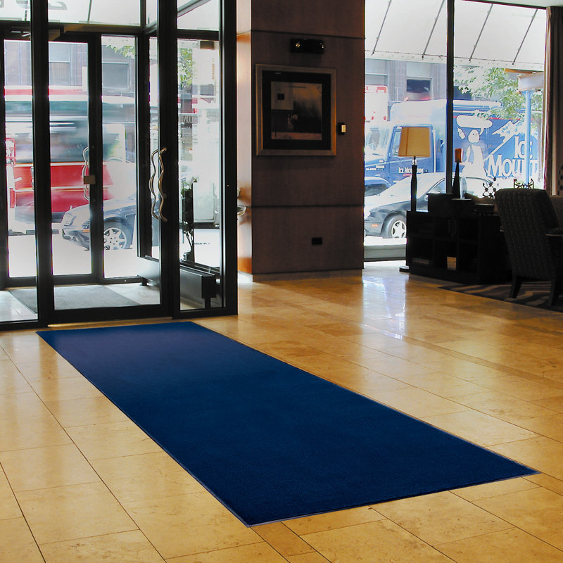 Tapis d'accueil antidérapant Alka, Vert, 4 pi x 8 pi