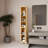 Natural Bamboo Large Capacity Thin And Tall Cabinet