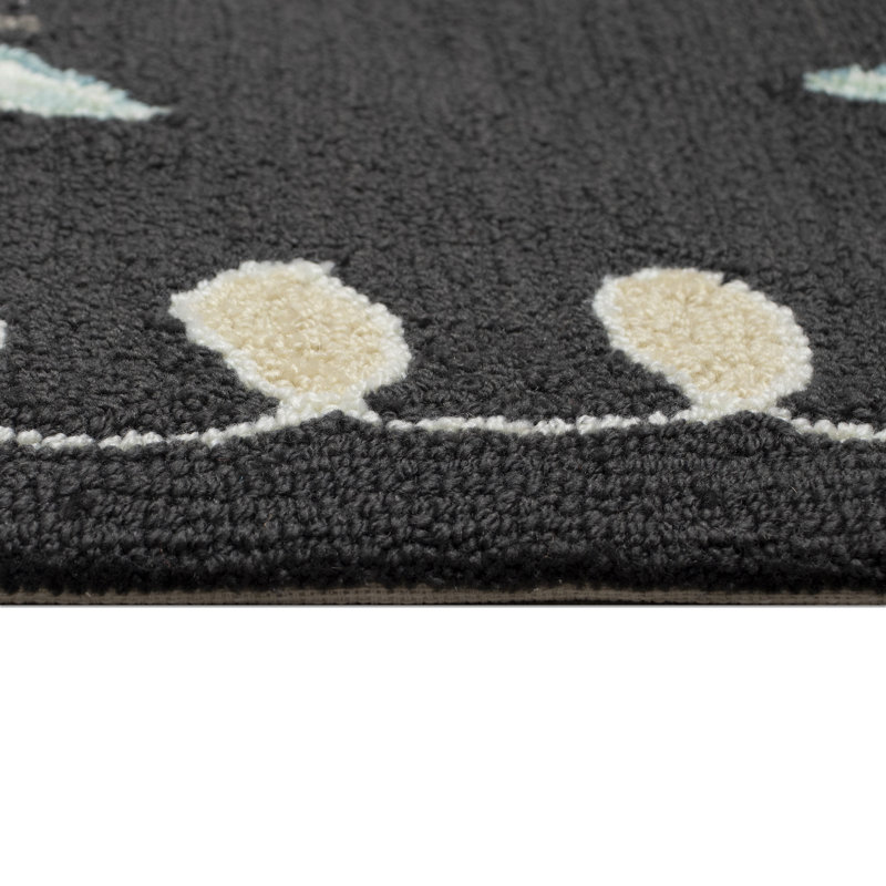 Calderon Water Resistant Kitchen Mat, Rectangle 1'8" x 2'6"