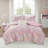 Metallic-Printed Plush Comforter & Pillow Set-112218870