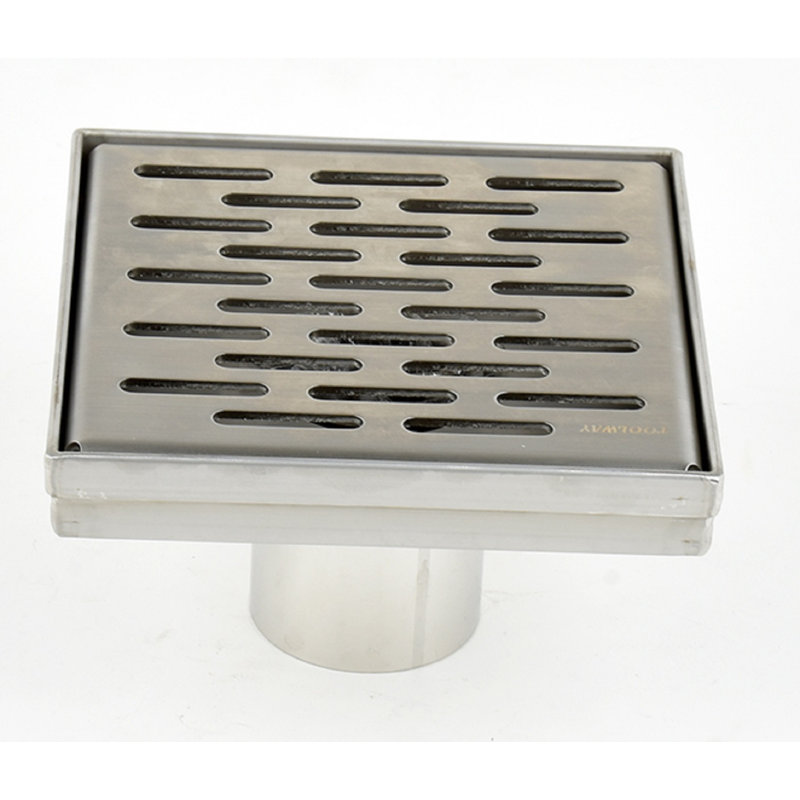 Drain de douche à grille linéaire 2 po square